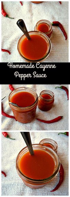 Homemade Cayenne Pepper Sauce