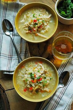 Homemade Chicken and Rice Soup