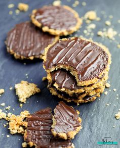 Homemade Chocolate Hobnobs (Vegan Gluten-free