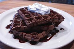 Homemade Chocolate Waffles