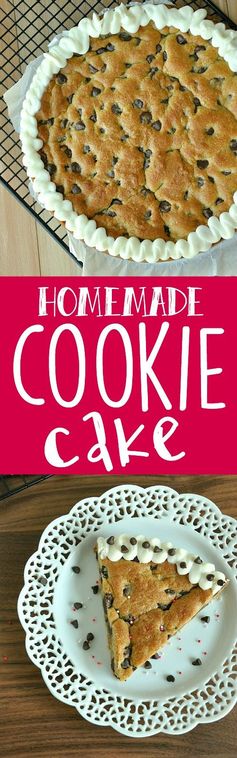 Homemade Cookie Cake