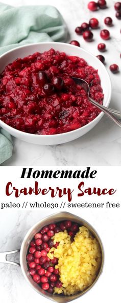 Homemade Cranberry Sauce