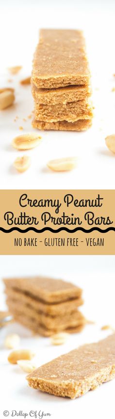 Homemade Creamy Peanut Butter Bars