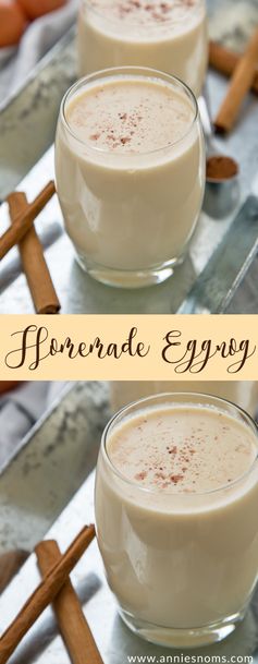 Homemade Eggnog (Non Alcoholic