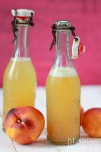 Homemade Ginger Peach Syrup