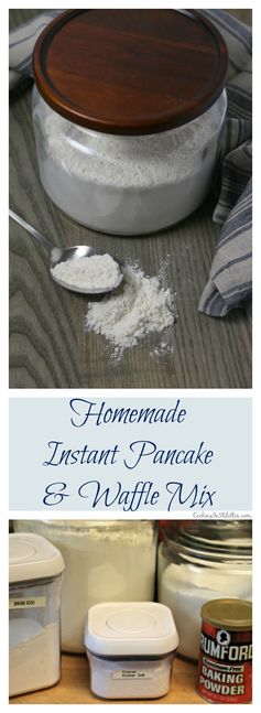 Homemade Instant Pancake and Waffle Mix