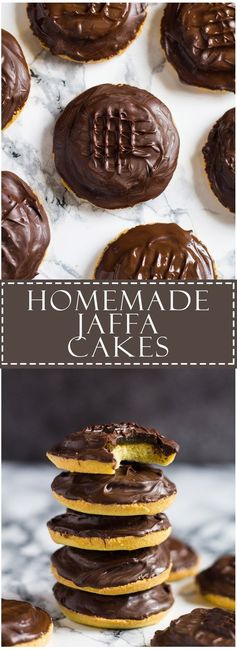 Homemade Jaffa Cakes