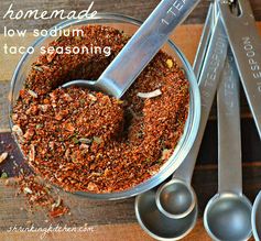 Homemade Low Sodium Taco Seasoning