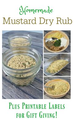 Homemade Mustard Dry Rub