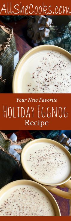 Homemade Non-Alcoholic Eggnog