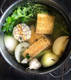 Homemade Parmesan Broth (Brodo