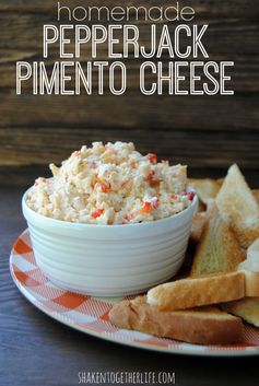 Homemade Pepperjack Pimento Cheese