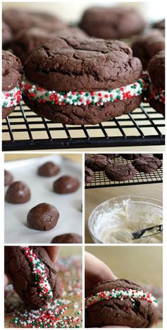 Homemade Peppermint Oreos