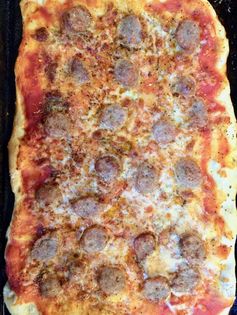 Homemade Pizza on a Sheet Pan