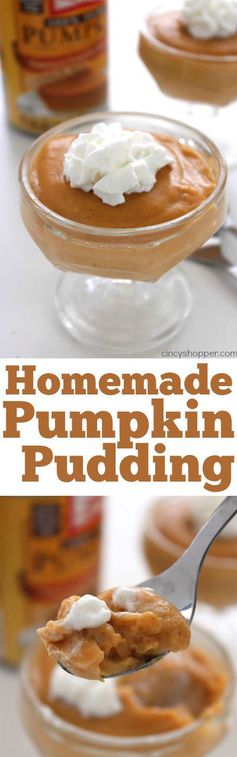 Homemade Pumpkin Pudding