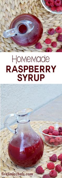 Homemade Raspberry Syrup