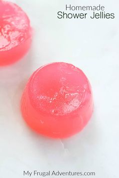 Homemade Shower Jellies