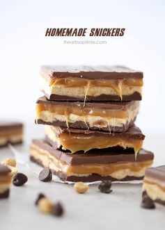 Homemade Snickers