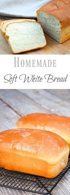 Homemade Soft White Bread