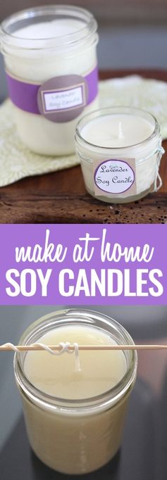 Homemade Soy Candles