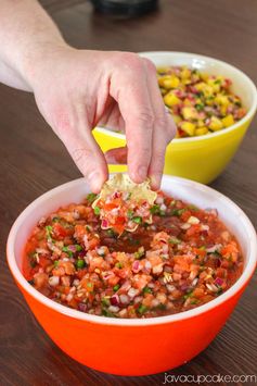 Homemade Tomato Salsa