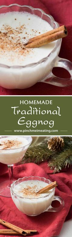 Homemade Traditional Eggnog