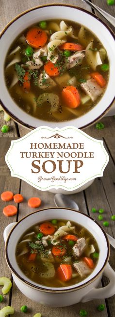 Homemade Turkey Noodle Soup