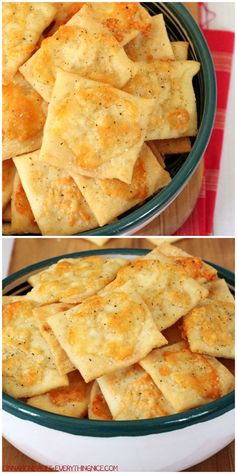 Homemade White Cheddar Cheez-Its