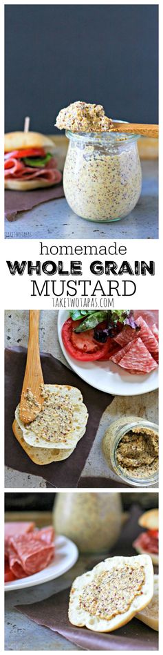 Homemade Whole Grain Mustard
