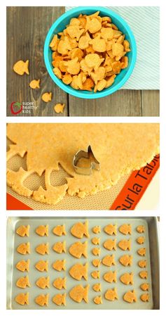 Homemade Whole Wheat Goldfish Crackers