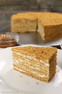 Honey Cake Recipe (Medovik Russian-Store CopyCat