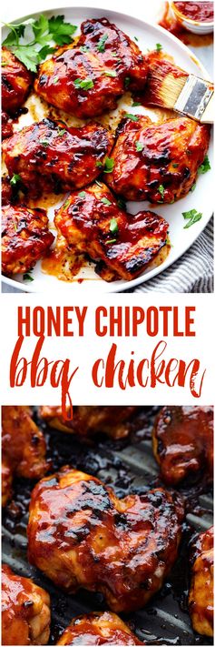 Honey Chipotle BBQ Chicken