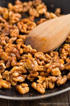 Honey Glazed Walnuts