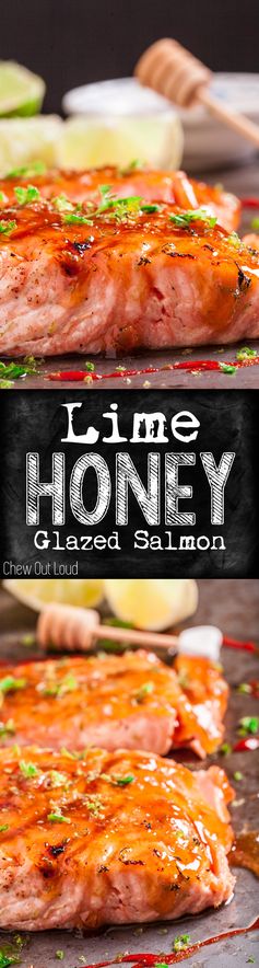 Honey Lime Glazed Salmon