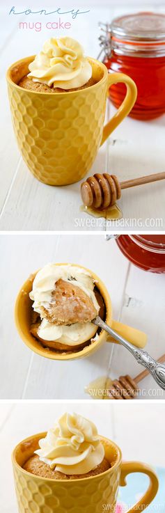 Honey Mug Cake