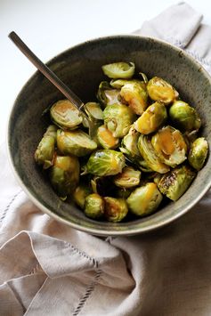 Honey Mustard Brussels Sprouts