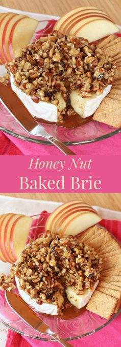 Honey Nut Baked Brie