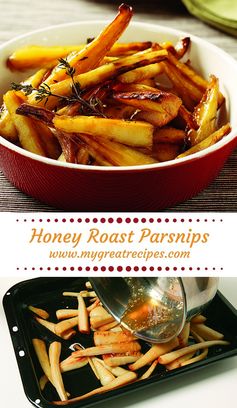 Honey Roast Parsnips