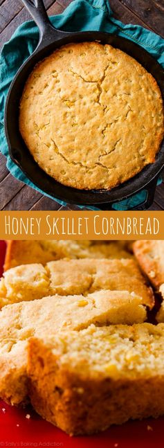 Honey Skillet Cornbread