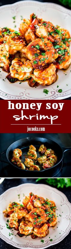 Honey Soy Shrimp