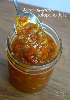 Honey Sweetened Jalapeño Jelly (Jam for Canning