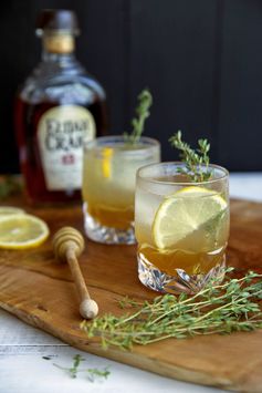 Honey Thyme Bourbon Cocktail