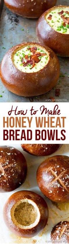 Honey Wheat Bread Bowl