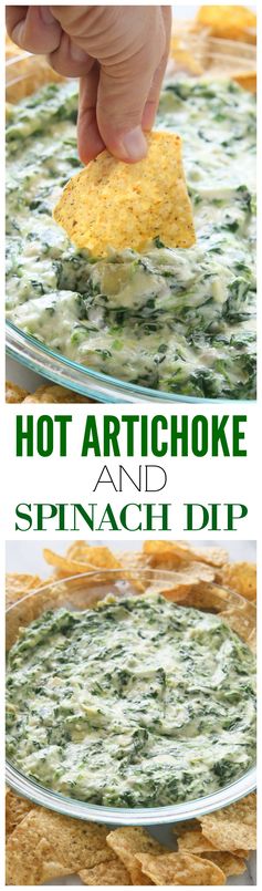 Hot Artichoke and Spinach Dip