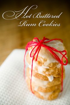 Hot Buttered Rum Cookies