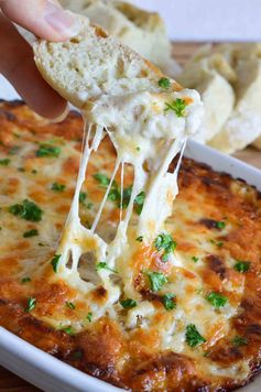 Hot Cheesy Onion Dip