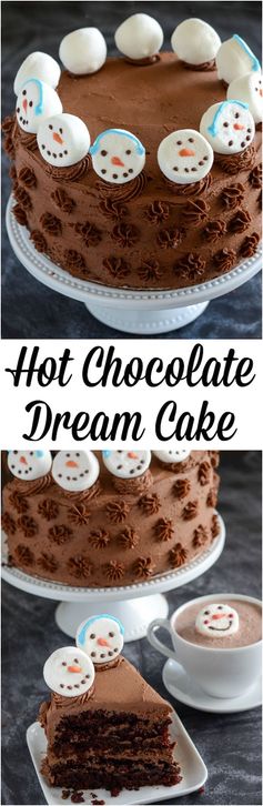 Hot Chocolate Dream Cake