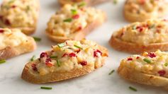 Hot Crab Crostini