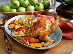 Hot Tub Chicken with Roasted Fennel and Sweet Potato