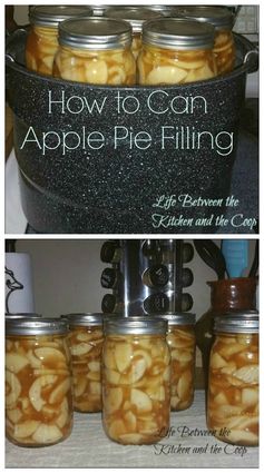 How to Can Apple Pie Filling